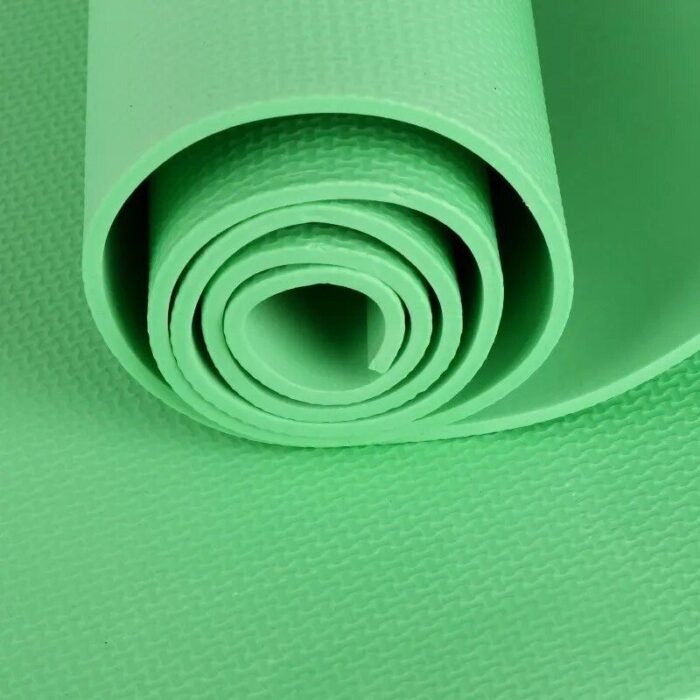 Eco-Friendly EVA Yoga Mat - Anti-Skid, Durable, 4mm Thick with Carrying Sling - Image 6