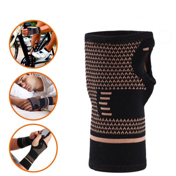 High-Performance Compression Wrist Brace for Sports & Pain Relief