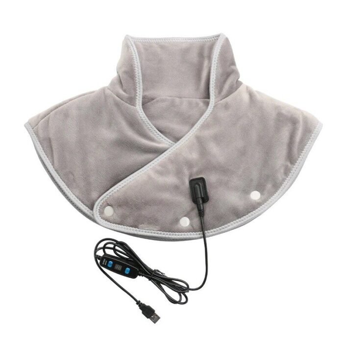 USB Electric Heated Neck & Shoulder Wrap for Pain Relief - Image 4