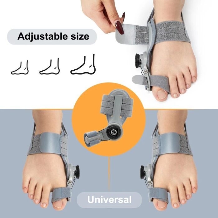 Ultimate Comfort Bunion Corrector - Adjustable Toe Straightener & Hallux Valgus Relief - Image 7