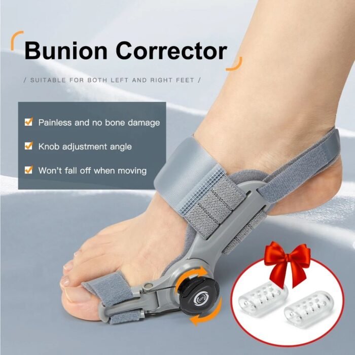 Ultimate Comfort Bunion Corrector - Adjustable Toe Straightener & Hallux Valgus Relief - Image 3