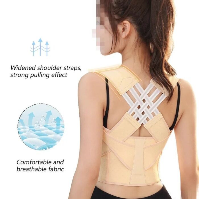 Fully Adjustable Spine Support Posture Corrector Brace - Image 5