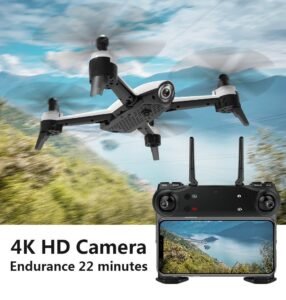 4k dual camera drone