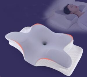 Ergonomic cervical pillow
