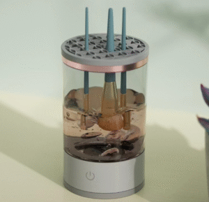 Makeup brush cleaning kit